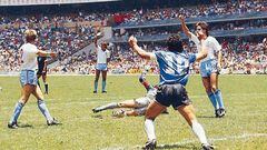 England vs Argentina, Mexico 86