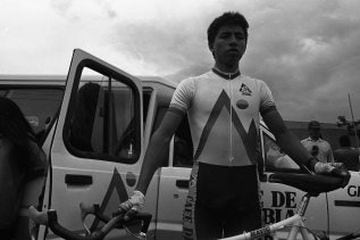 El nacido en Manizales ganó la etapa 14 del Giro de Italia en 2001. 