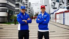 Mick Schumacher y Nikita Mazepin (Haas). Sochi, Rusia. F1 2021.