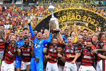 Flamengo win 2022 Copa Libertadores