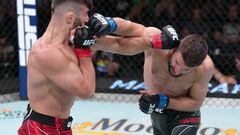 Gamrot y Tsarukyan cruzan golpes en el UFC Las Vegas 57.