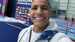 Carlos Daniel Serrano en el Campeonato Mundial de Para natación de Manchester