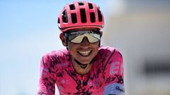MONT VENTOUX, FRANCE - JUNE 14: Johan Esteban Chaves Rubio of Colombia and Team EF Education - Easypost reacts at finish line the 4th Mont Ventoux Denivele Challenge 2022 a 153km one day race from Vaison-la-Romaine to Mont Ventoux 1893m / #MVDC / on June 14, 2022 in Mont Ventoux, France. (Photo by Dario Belingheri/Getty Images)