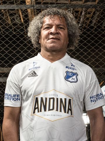 Camiseta de 2025 millonarios blanca