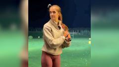 Professional golfer Georgia Ball was recording her practice when a man came up to give her unsolicited advice on her swing, saying he’s played for 20 years.