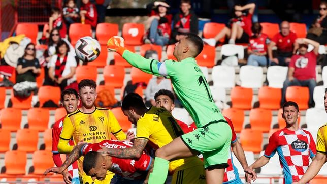 El Lugo se enfada con el arbitraje frente al Mirandés