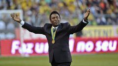 El Rey Pelé se encuentra hospitalizado en un centro médico de Brasil