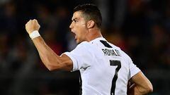 Cristiano Ronaldo con la Juventus. 