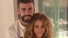 Gerard Piqu&eacute; y Shakira en el restaurante Blue Spot de Barcelona.