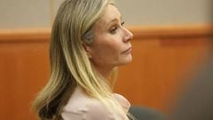 PARK CITY, UTAH - MARCH 28:  Actress Gwyneth Paltrow listens in court during her civil trial over a collision with another skier at the Park City District Courthouse on March 28, 2023, in Park City, Utah. Retired optometrist Terry Sanderson is suing Paltrow for $300,000, claiming she recklessly crashed into him during a run at Deer Valley Resort in Park City, Utah in 2016. Paltrow has countersued, claiming Sanderson was uphill of her and crashed into her back. (Photo by Jeffrey D. Allred-Pool/Getty Images)