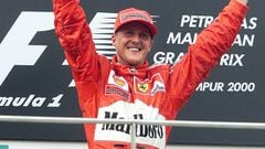 Michael Schumacher en su &eacute;poca triunfante con Ferrari.