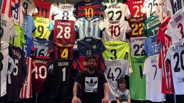 Casillas, Raúl...y las decenas de camisetas de Messi en su museo