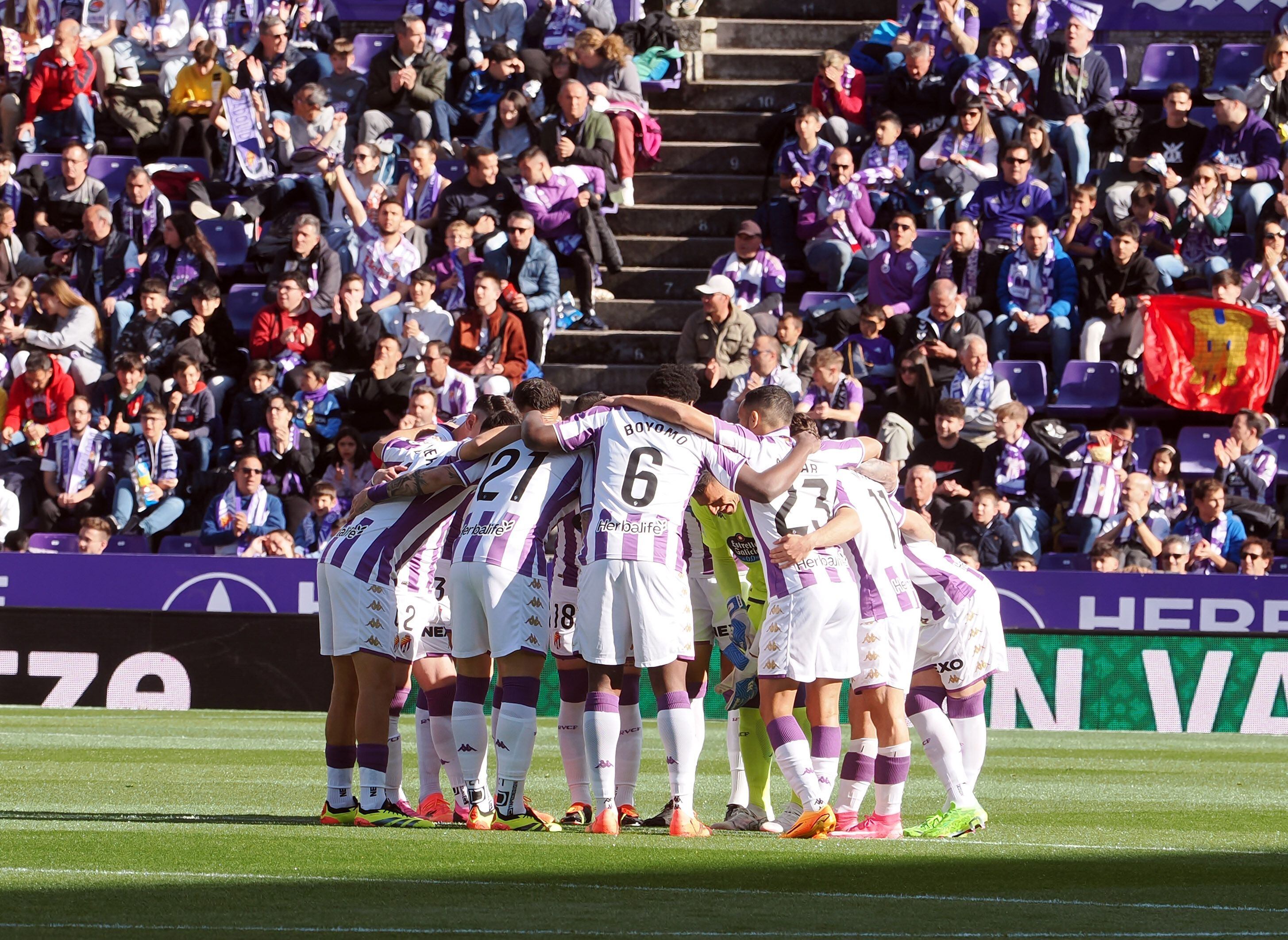 VALLADOLID. 28/04/2024. REAL VALLADOLID HUESCA. PHOTOGENIC.