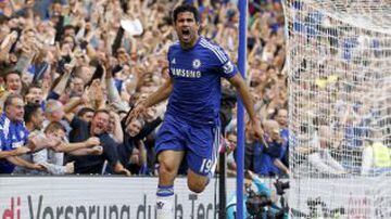 Diego Costa, que aporta con goles a Chelsea, queda en el podio con el 2,16% de las ventas.