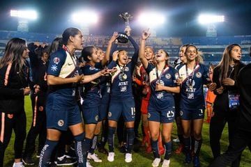 Las Águilas del América se impusieron 3-1 en los penaltis para derrotar a Rayadas y así conseguir su, hasta el momento, único título en la Liga MX Femenil.