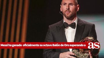 La actuación de Messi que lo llevó a ganar su octavo Balón de Oro 