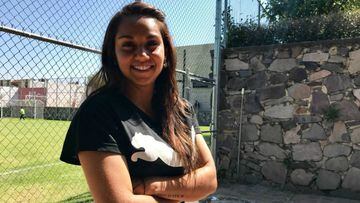 Andrea S&aacute;nchez, jugadora de Chivas en entrevista con AS M&eacute;xico
