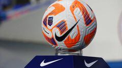 detailed view of the Nike Flight match ball