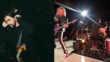 Metallica env&iacute;a mensaje a Juanes
