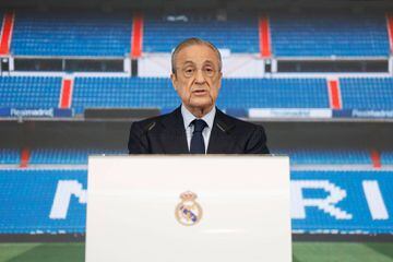 "Llegaste siendo casi un niño y te vas convertido en uno de nuestros grandes mitos. Tu leyenda durará para siempre como una bella historia de amor entre Benzema y el Real Madrid", dijo el presidente Florentino Pérez.