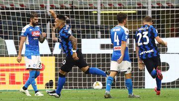 Con David Ospina en el banco, Napoli cae en su visita al Inter