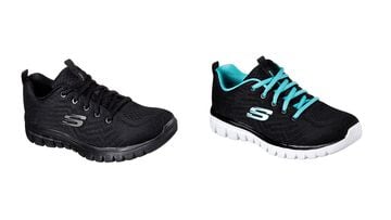 Estas zapatillas de Skechers están diseñadas para el gimnasio y vida diaria Showroom