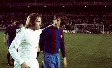 Netzer y Johan Cruyff.  