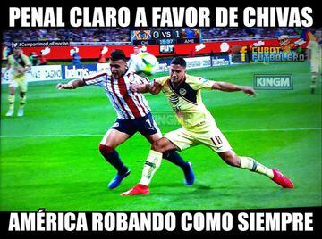 Los memes acaban con Chivas y celebran al América