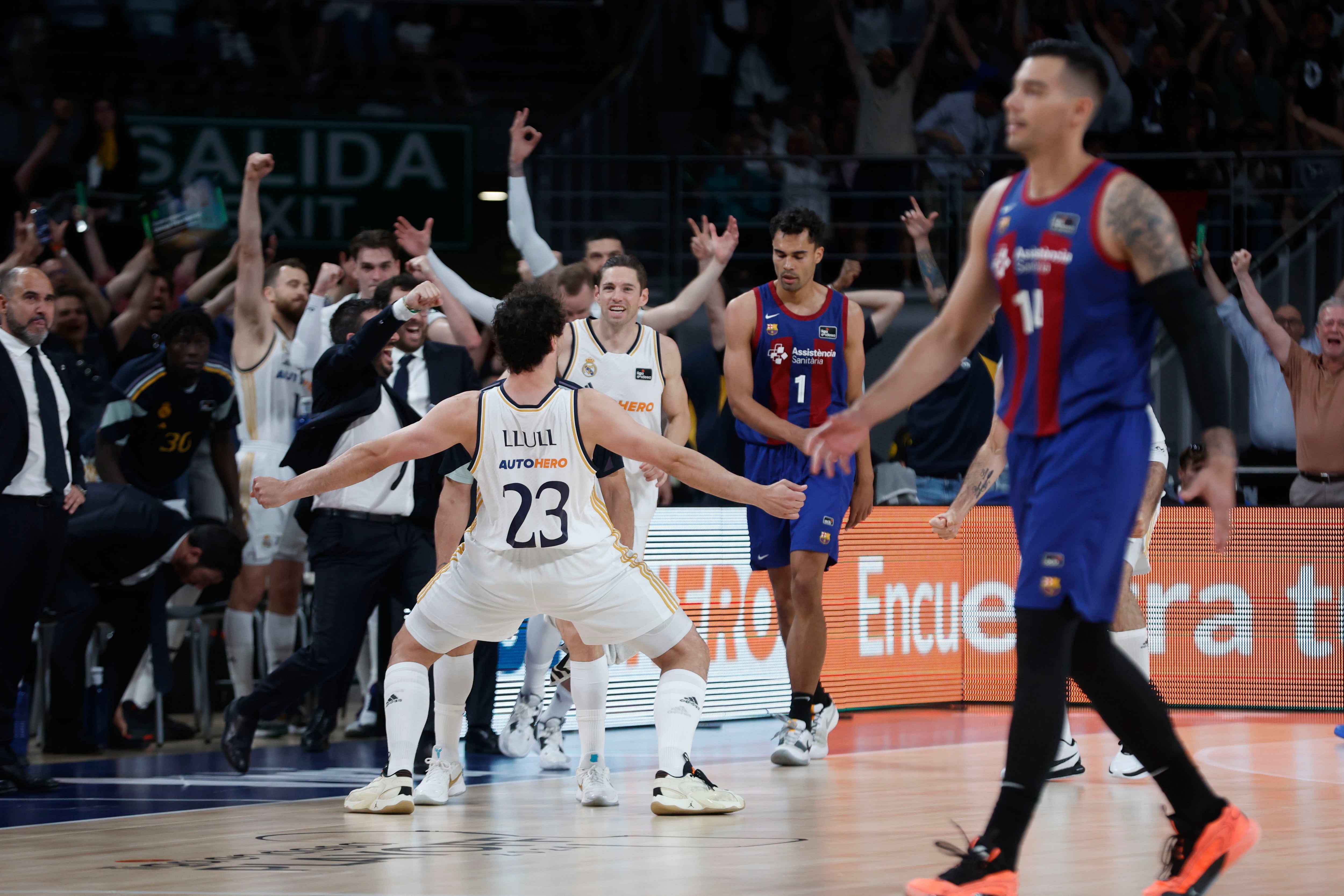 El Madrid vuela: Llull de medio campo, 104 puntos y 2-0