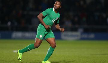 Iheanacho luce para ser uno de los referentes en el ataque de la selección de Nigeria.