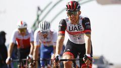 Rui Costa, ciclista portugu&eacute;s del UAE, durante el Saud&iacute; Tour.