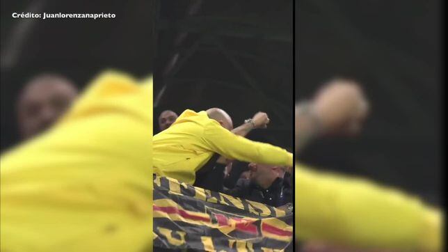 El festejo de Materazzi y Sneijder con el gol que le dio el pase a la final de Champions al Inter