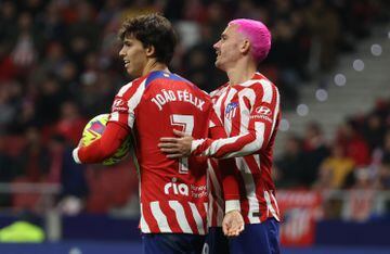 Antoine Griezmann was the star of the show, despite his haircut.