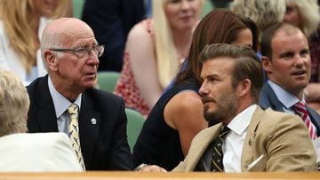 Bobby Charlton: Beckham reveals he is named after great