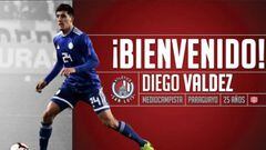 Atl&eacute;tico San Luis ficha al paraguayo Diego Valdez para el A2019