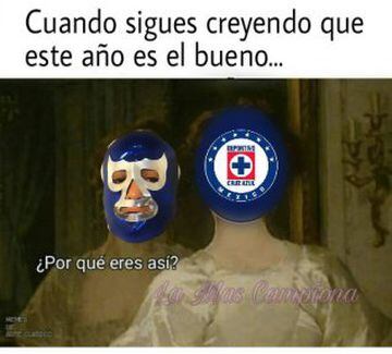 Cruz Azul volvió a hacer de las suyas y los memes no perdonan