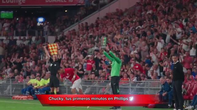 Chucky Lozano ya piensa en el debut de la Champions League contra el Arsenal