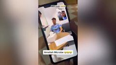 La burla de un marroquí a un jugador de España en pleno control antidoping
