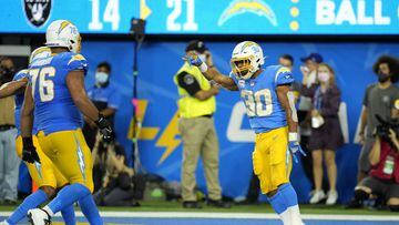 The Los Angeles Chargers weren't affected by the weather delay at SoFi Stadium on Monday night. Justin Herbert led the home side in the 28-14 win over L.A.
