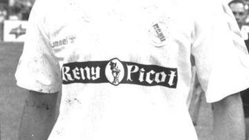 En la temporada 89/90 Hummel sigue siendo la marca deportiva, pero Reny Picot se convierte en el nuevo patrocinador. 