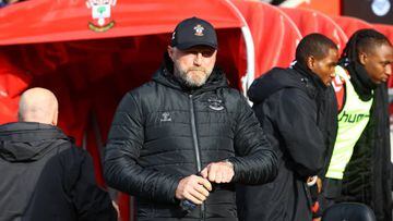 SOUTHAMPTON, ENGLAND - NOVEMBER 06: Southampton manager Ralph Hasenhüttl during the Premier League match between Southampton FC and Newcastle United at St. Mary's Stadium on November 06, 2022 in Southampton, England. (Photo by Matt Watson/Southampton FC via Getty Images)