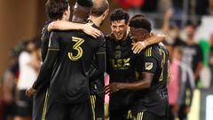 The Mexican international got on the end of a José Cifuentes cross and volleyed it past the Sounders goalkeeper to give LAFC the 2-0 win on Friday night.
