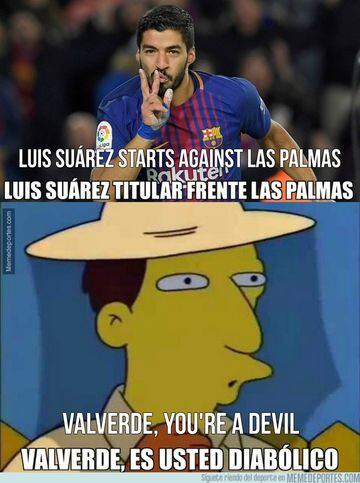Las Palmas-Barcelona: the best memes from the game