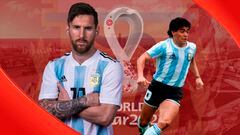 ¡D10s! Messi compite contra números de Maradona