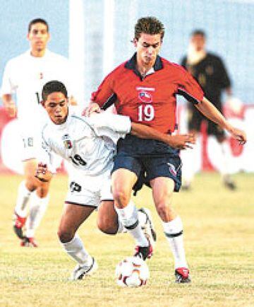 La Sub 17 del 2001 fracasó en el Sudamericano, pero él mostró su poder goleador. Anotó cinco goles en tres partidos.
