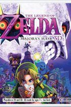 Carátula de The Legend of Zelda: Majora's Mask 3D