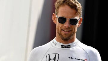 Jenson Button en el GP de M&oacute;naco.