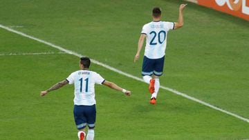 Con goles de Lautaro y Lo Celso, Argentina derrot&oacute; 2-0 a Venezuela y se convirti&oacute; en el rival de Brasil. Ser&aacute; el martes en Belo Horizonte.