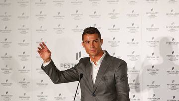 Imagen de Cristiano Ronaldo en la inauguraci&oacute;n del Hotel Pestana CR7 de Lisboa.
