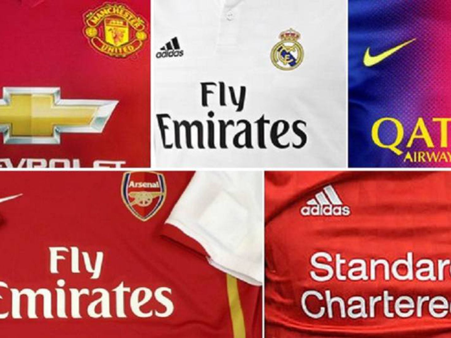 Shirt sponsors  Europe shirt sponsorship on course to top 1 billion euros  Europe shirt sponsorship on course to top 1 billion euros - AS USA